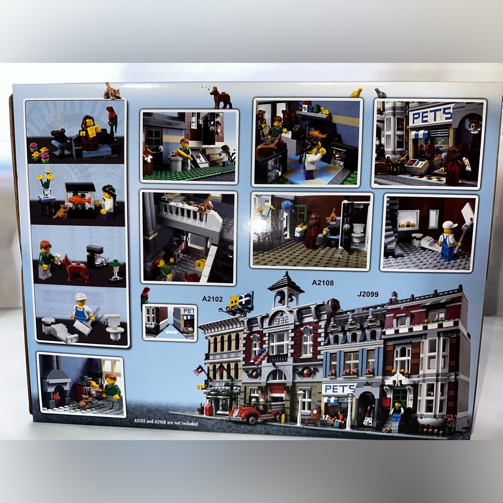 Pet Shop Modular Pets Store Building Brick Set Lego Compatible only Brand New - Picture 6 of 6